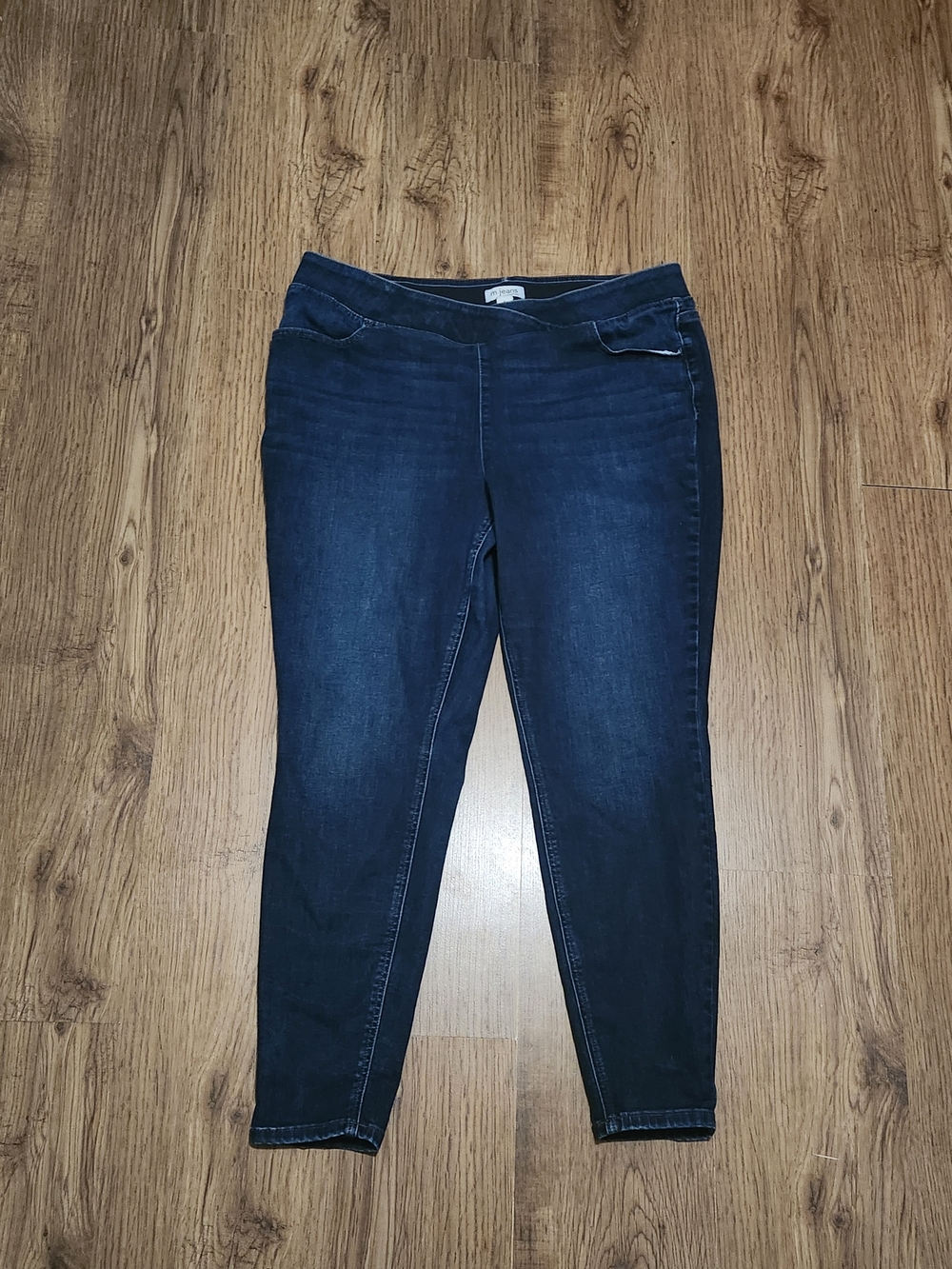Women's Dark Blue Stretch Jeggings - Slim Fit